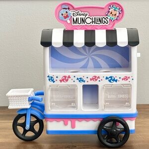 WORKS!  ~ DISNEY Munchlings Candy Cart Toy Playset ~ Just Play  ~ LIGHTS UP!